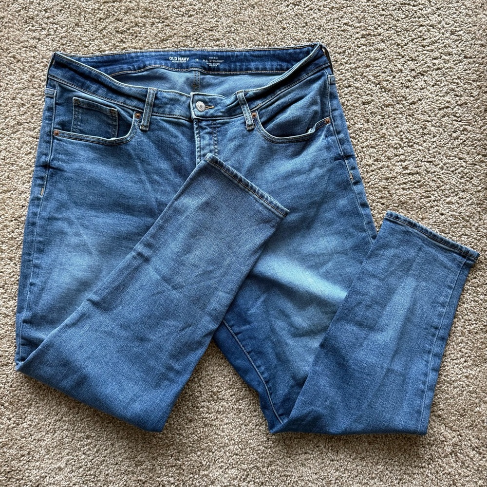 Old Navy High-Rise O.G Straight Jeans